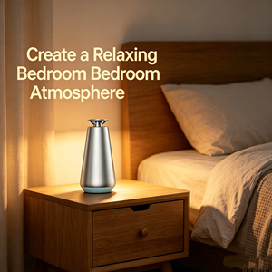   Diffuseur d'arômes avec contrô<span class=keywords><strong>le</strong></span> de la brume réglable, fonction de minuterie, anti-reflux, anti-colmatage et lumière d'ambiance colorée - Product Image 2