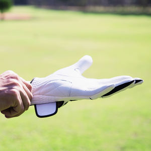 ถุงมือกอล์ฟสำหรับผู้ชายถุงมือกอล์ฟหนังสังเคราะห์ระบายอากาศได้ดีมีโลโก้และสีตามสั่งไม่ลื่น - Product Image 5