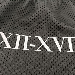 Custom Logo Print <b>5</b> <b>Inch</b> <b>Inseam</b> Soft Sporty Mesh <b>Shorts</b>, Quick Dry Fitness Anime Sublimation <b>Men's</b> Mesh <b>Short</b> - Product Image 6