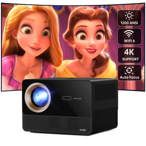 CRE CR67 MAX GTV Home Projector Mejor calidad 1200 High ANSI 1920*1080 LCD Sala <span class=keywords><strong>de</strong></span> estar Dormitorio - Product Image 1