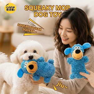 Giocattolo per Cani a Forma di Orso Cartoon - Resistente ai Morsi, Antistress per Cuccioli e Cani di Piccola Taglia - Product Image 4