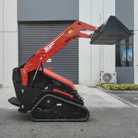 Chargeuse compacte sur chenilles à cabine fermée, personnalisable (OEM/ODM), couleur sur mesure, économique, pour la construction mondiale