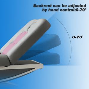 Meja Perawatan Listrik Kecantikan <span class=keywords><strong>2</strong></span> Motor, Tempat Tidur Pijat Wajah Podiatri Terapi Fisik Dapat Disesuaikan - Product Image 3