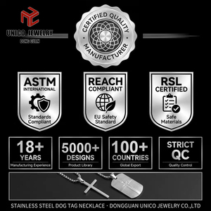 Colar com Pingente de Cruz Geométrica em Aço Inoxidável para Homens, Cruz Minimalista em Fibra de Carbono com Micro Pavê de Zircônia Cúbica, Preto e Prata, Hipoalergênico - Product Image 5