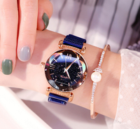 Mode femmes montres 2024 meilleure vente Star Sky montre de luxe or Rose femmes montres à Quartz