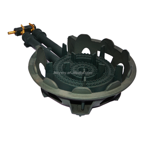 C30 Commerciële gietijzeren wokbrander, enkelvoudige kookplaat, buiten, hoge efficiëntie gasfornuis met groot vuur - Product Image 3