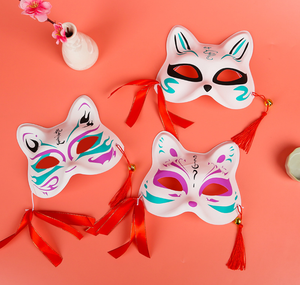 Japonés Retro Fox Fetish Head Bdsm Bondage Restricciones <span class=keywords><strong>Catwomen</strong></span> Bunny Masquerade Anime Sexy Cosplay Photo Props - Product Image 6