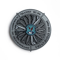 Pièce de monnaie commémorative personnalisée en alliage de zinc, sérigraphiée, motif emblème d'arpenteur topographique, fabrication sur mesure, approvisionnement en gros, excellent rapport qualité-prix