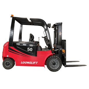 Montacargas Eléctrico de 5 Toneladas con Asiento, Batería de Plomo-Ácido, Neumáticos Sólidos, Montacargas de Alta Resistencia para Manejo de Materiales en Almacenes, Directo de Fábrica - Product Image 1