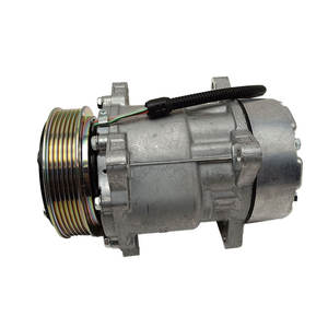 Le compresseur de climatisation de véhicule électrique 123mm 12V est utilisé pour <span class=keywords><strong>Peugeot</strong></span> 6453GA, 9613260680 R134a - Product Image 2