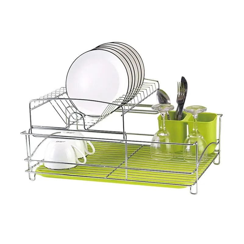 Wholesale High Quality Stainless Steel Dish Drying Kitchen Dish Drainer Rack