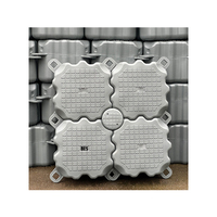 Dock flottant modulaire marin Cube en plastique HDPE Pont flottant Passerelle Ponton Plate-forme Jet Ski Dock Flotteurs