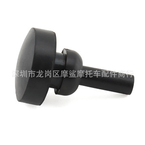 แผ่นยางกันชนที่วางเท้าสำหรับรถจักรยานยนต์สีดำสำหรับ Harley Davidson Touring Glidson 2007รถ2023 - Product Image 1