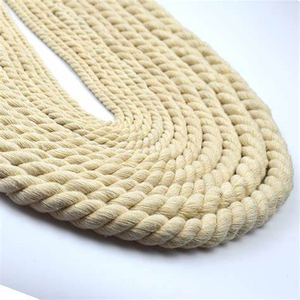 Nhà Sản Xuất Cung Cấp Trực Tiếp 3 Sợi Bông Xoắn Sợi Dây Thừng 4Mm 6Mm 8Mm Dây Xoắn Bông Tự Nhiên Sợi Dây Thừng - Product Image 4