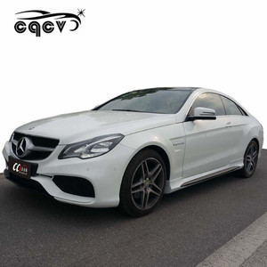 AMG style kit carrosserie pour <span class=keywords><strong>Mercedes</strong></span> Benz <span class=keywords><strong>classe</strong></span> <span class=keywords><strong>E</strong></span> w212 voiture <span class=keywords><strong>accessoires</strong></span> 2 portes pare-chocs jupes latérales et en fibre de carbone tronc spoiler - Product Image 2