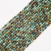 Vente en gros de pierres précieuses naturelles en vrac, petites facettes, afro, Turquoise, Howlite, perles, Semi-fini, bricolage pour la fabrication de colliers