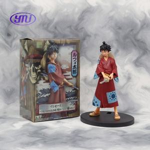 4 Styles 17CM Anime Figure 1 PIECE Luffy Sanji Zoro Usopp Wano Country Kimono Toys Cartoon <span class=keywords><strong>Manga</strong></span> Figurine Cadeau - Product Image 3