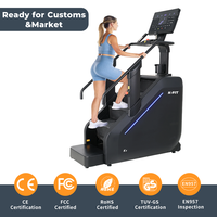 K-FIT Appareil de musculation pour escalades commerciales K8, équipement de fitness cardio HIIT robuste pour salle de sport