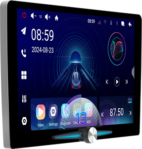 Autoradio Android <span class=keywords><strong>10</strong></span> avec double amplificateur, GPS, Mirror Link, OBD2, éclairage RGB et d'ambiance - Écran 2K 4+64G/6+128G - Product Image 2