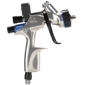 Áp Lực Cao V1 600Ml Cup Kỹ Thuật Số Basecoat Sơn Súng Phun Bạc/Ô Liu/Đen Khí Nén Nguồn Điện Cho Sơn - Product Image 4