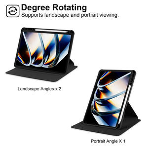 Étui à rabat intelligent en acrylique transparent pour tablette Infinix Xpad 11 pouces, étui de protection pour tablette pour enfants Ipad 10e génération - Product Image 2