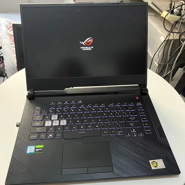 Hot Selling Used Gaming Laptop for ROG Strix Scar 2 I7-8750H GTX 1060 (6G) 16G RAM 512G SSD 15.5'' Screen