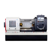 Tour CNC CK6150 haute performance à broche simple et banc plat avec système GSK
