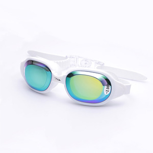 Lunettes de natation sur ordonnance SG-861P, lentilles miroir, revêtement PC, ajustement universel pour hommes et femmes - Product Image 2