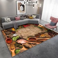 Moderne Waschbare Rutschfeste Umweltfreundliche Kristallvelours-Teppiche mit Geometrischem Muster und Niedrigem Flor für Wohnzimmer, Maßgefertigte Bodenmatten