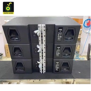 Ngoài trời 3 cách kép hệ thống âm thanh loa 8ohm Trở kháng dòng mảng của gỗ thụ động loại J8 - Product Image 6