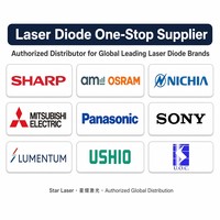 Diode laser rouge scellée en plastique SHARP GH1631AA8C 638nm 100mW pour module de physiothérapie médicale LLLT pour soulagement de la douleur