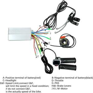 Kits de Conversión de Motores Eléctricos para Bicicletas de 24 Pulgadas y <span class=keywords><strong>5000w</strong></span>, Kit de <span class=keywords><strong>Motor</strong></span> para <span class=keywords><strong>Bicicleta</strong></span> Eléctrica, Batería de Litio, <span class=keywords><strong>Motor</strong></span> de Cubo sin Escobillas con Control de Giro - Product Image 2