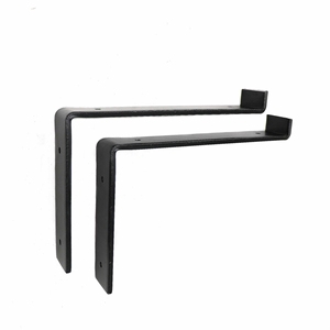 Powder Coating Floating <strong>Shelf</strong> <strong>Bracket</strong> Stamping Welding Pipe <strong>Brackets</strong> Custom Invisible Heavy Duty <strong>Black</strong> Triangle <strong>Bracket</strong> - Product Image 1