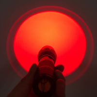 Lampu Senter Led IR Fokus Panjang Portabel, Senter Berburu Penglihatan Malam Hari 10W Led IR 850nm