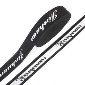 Low MOQ Design Jacquard <b>Elastic</b> Belt Customized Logo Underwear Boxers <b>Elastic</b> Waistband - Product Image 1