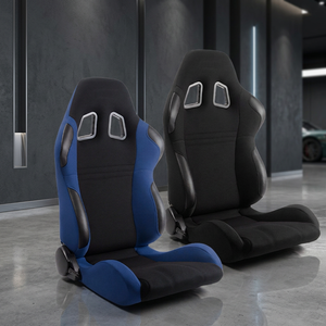 Sièges sport personnalisés de luxe SSCUS Modèle NSI-FABRIC avec finition en tissu premium et design de voiture de course - Product Image 1