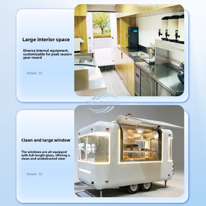Remolque de Servicio Integral: Carrito de Helados, Camión para Bodas, Bar Móvil de Cerveza, Remolque de Café, Remolque Bar Móvil para Eventos Completos - Product Image 4
