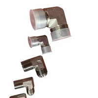 Connecteur hydraulique droit sur mesure en acier au carbone et acier inoxydable, raccord de tube à haute étanchéité