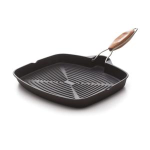 Plancha para Asar Excelsa Grigliosa de Aluminio, 35x7x45.5 cm, Negra, Antiadherente, Diseño Cuadrado, para Cocina al Aire Libre - Product Image 1