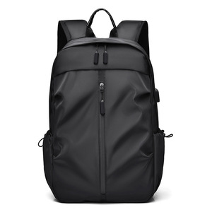 Omaska Casual <b>Backpack</b> 26x14.5x45cm <b>Waterproof</b> Unisex Leisure Travel Bag Memory Fabric - Product Image 5
