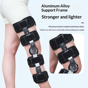 Attelle de fixation du genou pour fracture de membre inférieur, support de fixation pour blessure du ménisque et du ligament, tailles 38cm-60cm - Product Image 1