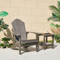 Prix d'usine Chaise grenouille en bois en plastique Chaise de détente en bois de loisirs de jardin Mobilier d'extérieur