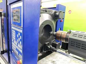 เครื่องฉีดพลาสติกไฮดรอลิกแนวนอน PLC มือสองจากเฮติ 90 ตัน พร้อมมอเตอร์ ปั๊ม เกียร์บ็อกซ์ และลูกปืน - Product Image 3