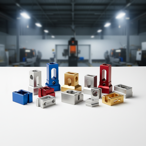 Pièces métalliques CNC Fabrication sur mesure Services d'usinage Aluminium Titane Alliage d'acier Précision Fraisage 5 axes Tournage EDM Découpe - Product Image 1