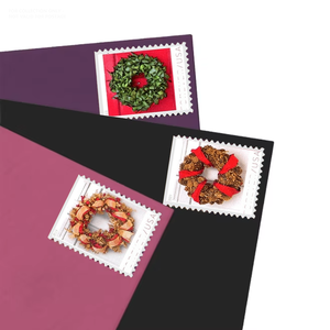 Nouvelle conception 2019 Couronnes <span class=keywords><strong>de</strong></span> Noël Timbres-poste américains éternels Livres <span class=keywords><strong>de</strong></span> timbres-poste <span class=keywords><strong>de</strong></span> Noël américains anciens (20 pièces) Collection <span class=keywords><strong>de</strong></span> timbres-poste <span class=keywords><strong>de</strong></span> Noël américains anciens - Product Image 2