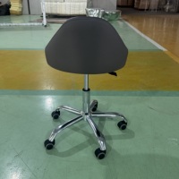 Chaise de bureau pivotante moderne avec dossier en tissu et hauteur réglable