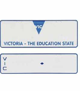 Placas de Matrícula Personalizadas de Victoria, Australia, Placas de Número de Licencia de Victoria - Product Image 2