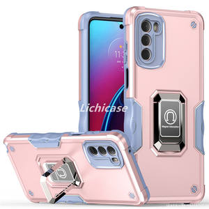 Funda de teléfono Lichicase Iron Man para <span class=keywords><strong>Motorola</strong></span> G84 G54 G Play 2024 Armor Ring Case - Product Image 3