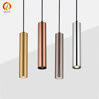 Lustre suspendu chic noir mat et or, lampe de plafond en aluminium pour restaurant, décoration intérieure, design linéaire LED de luxe, lampe de projet