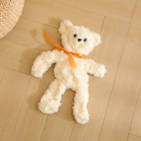 Vente en gros 35cm peau d'ours en peluche bébé jouets non rembourrés ours en peluche sans fermeture à glissière